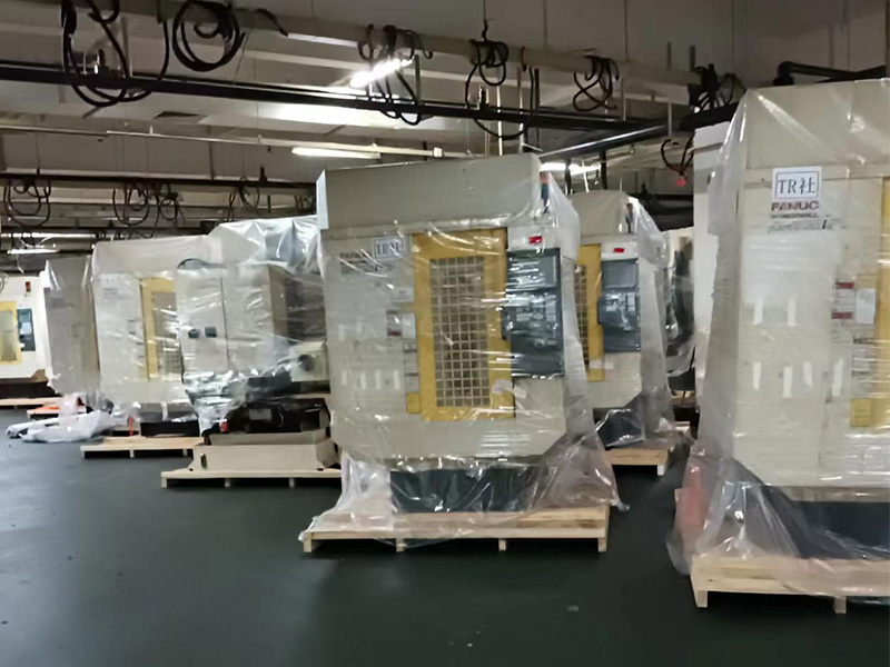 CNC搬(bān)遷打包(bao)現場